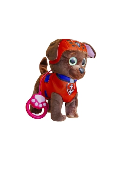 Paw Patrol Köpek Yürüyen, Havlayan Müzikli Tasmalı Kumandalı Peluş Oyuncak Paw Patrol Peluş Köpek, Paw Petrol Oyuncak Turuncu