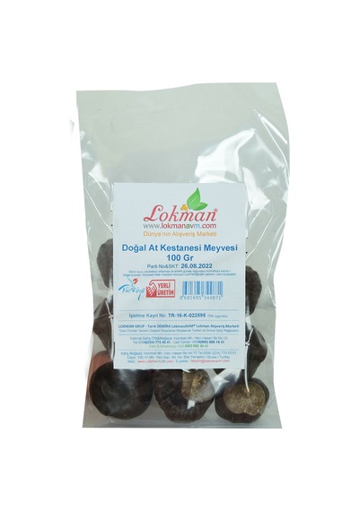 Lokman Doğal At Kestanesi Meyvesi 100 G