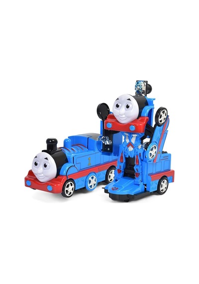 Thomas Tren Çarpınca 360 Dönen Müzikli Hareketli Robot Oyuncak Tren