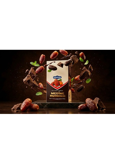Çikolatalı Medine Hurması - 65 Gr X 18 Adet - 1 Kutu