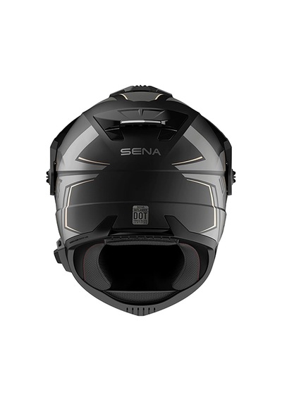 Sena Outlander Adv Kapalı Motosiklet Kaskı Mat Siyah