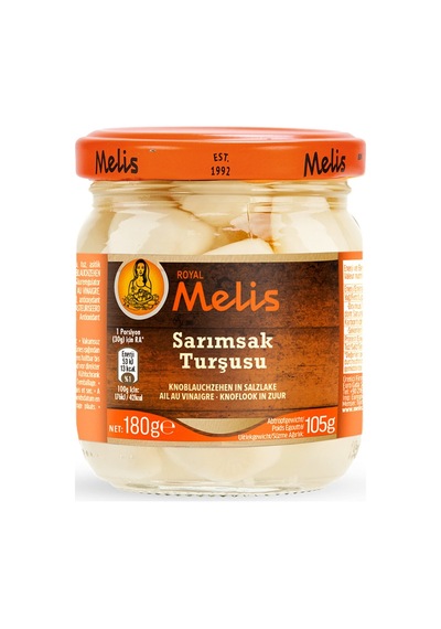 5 Adet Melis Sarımsak Turşusu 180 Gr.