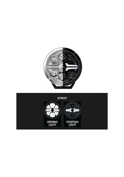 Hella Off-road Valuefit Blade Led Uzun Far Krom 36w 7" Beyaz Isik 1fj357198-011