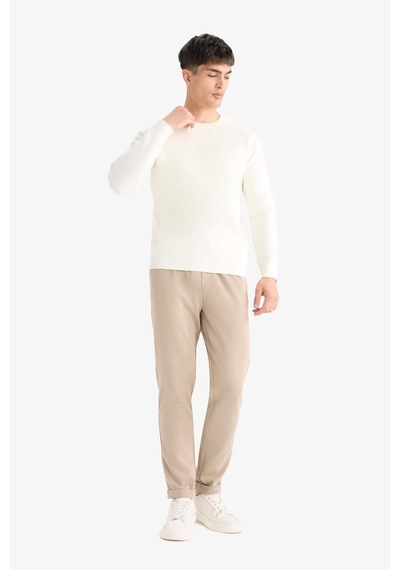 Defacto Jogger Fit Düz Paça Pantolon Y2651az25aubg773 Bej