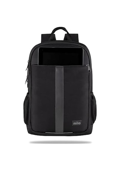 15.6 İnch Mila Serisi W600 -,mac Air Uyumlu Reflektörlü - Laptop Sırt Çantası - Siyah