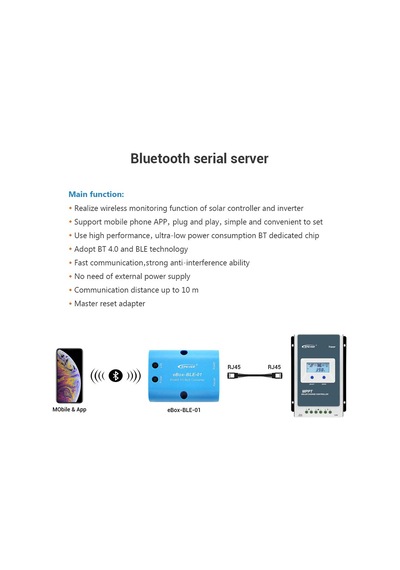 Epever Epsolar Bluetooth Adapter E-Box-Ble-01