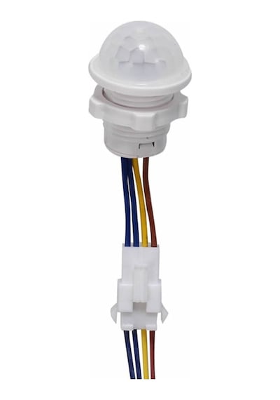 220v Pır Hareket Sensörü 25cm Kablolu Led Lamba Tavan Işık Merdiven Otomatik Armatür