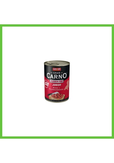 Animonda Grancarno Junior Sığır Etli Ve Hindi Yürekli Yavru Köpek Konservesi 400 Gr Dmc