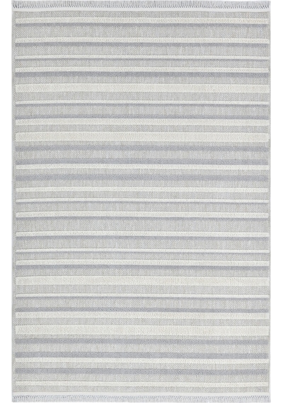 Trinket Serisi Krem Yumuşak Bukle Dekoratif Kilim T225a