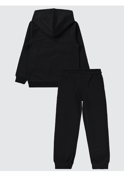 Civil Boys Civil Unisex Çocuk Eşofman Takımı 6-9 Yaş Siyah