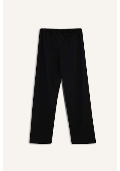 Defacto Regular Fit Cep Detaylı Geniş Paça Pantolon F5413ax25aubk81 Siyah