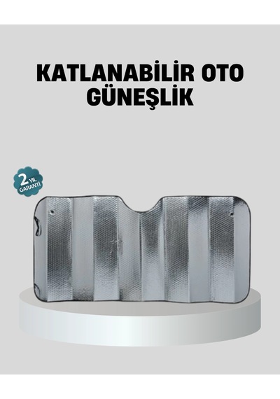Mey İthalat Araba Güneşliği Alüminyum Yansıtıcı Yüzeyle Etkili Isı Koruması