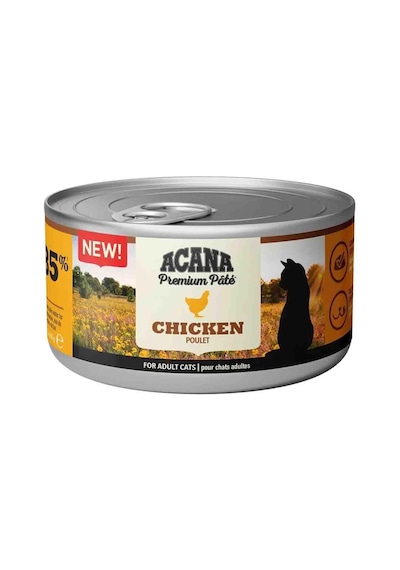 Acana Premium Pate Ezme Tavuk Etli Kedi Konservesi 85 Gr