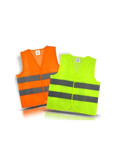 Ikaz Uyarı Yeleği Reflektörlü 5 Adet Ikaz Yeleği