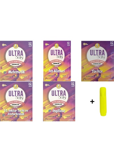 Palme Lgs 8.Sınıf Ultra Tüm Dersler Denemeleri 1.Dönem MFTİİ