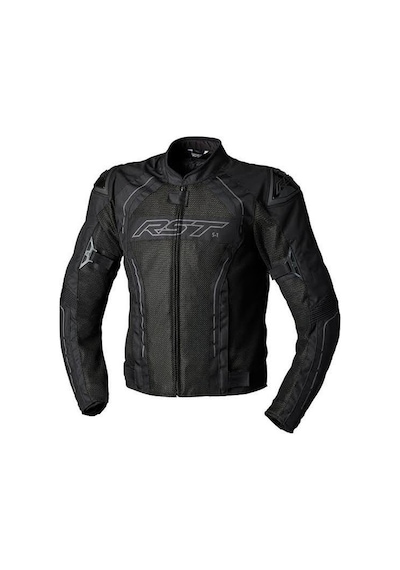 Rst S1 Mesh Yazlık Motosiklet Ceketi Siyah