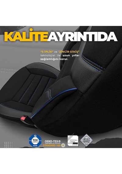 Otom Individual Design Ekstra Destekli Oto Koltuk Kılıfı - 550061876