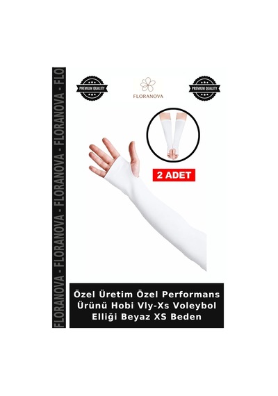 Özel Üretim Özel Performans Ürünü Hobi Vly-xs Voleybol Elliği Beyaz Xs Beden