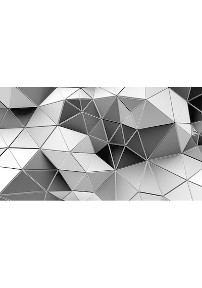 3 Boyutlu Geometrik Duvar Kağıdı (397463324)