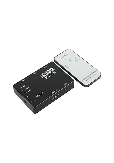 Kumandalı 3 Port 1080P Hdmi Switch Hdtv Ps3 Dvd