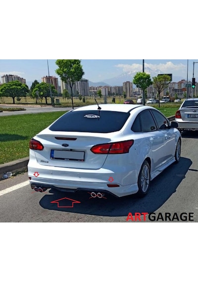 Ford Focus 3 Full Bodykit-fiberglass-boyasız