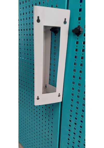 Üçgen Açılı Diafon 12x35x12 Zil Paneli, Metal Koruma Kutusu Bej