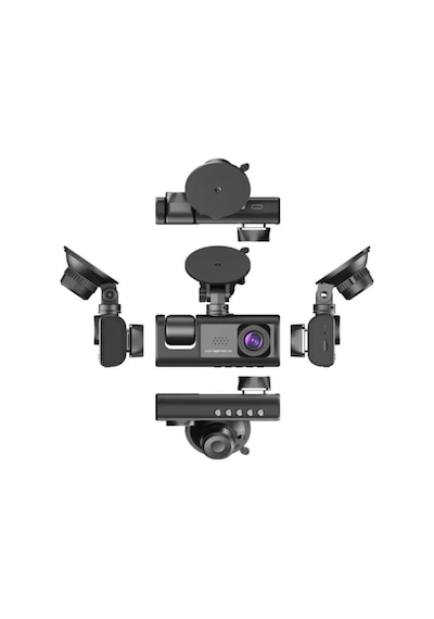 Full Hd Wifi Araç İçi Kamera 170 Geniş Açı Gece Görüşlü Dash Cam Park Modu Döngü Kayıt