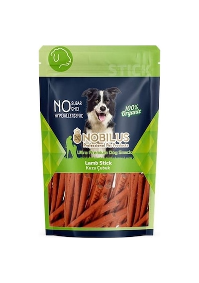 Nobılus Kuzu Etli Köpek Ödül Çubuğu 80gr
