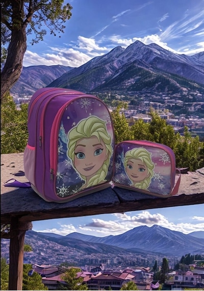 NEWFULL KIZ ELSA OKUL VE BESLENME ÇANTASI-EKONOMİK