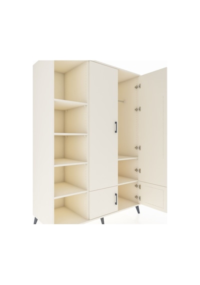 Kronos Dolap 6 Raflı 4 Kapaklı Tek Askılı 132x59x195 Aytaşı-a... Aytaşı Kronos Dolap 6 Raflı 4 Kapaklı Tek Askılı 132x59x195 Aytaşı-a... Aytaşı