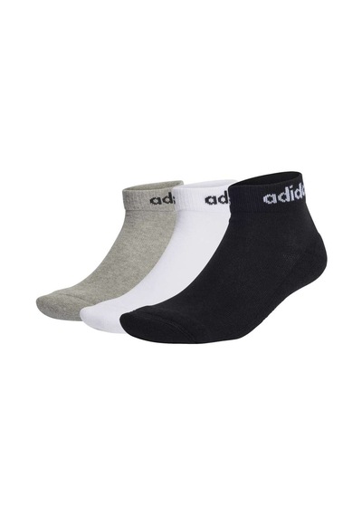 Adidas C Lın Unısex Spor Çorap - Ic1304 Siyah-beyaz-gri