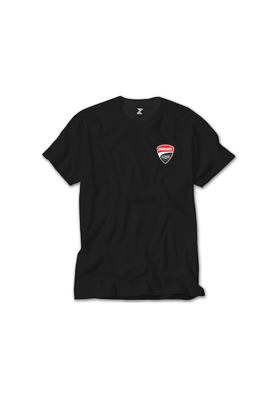 Ducati Corse Logo Siyah Tişört Siyah