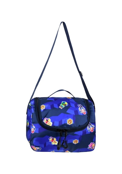 İlkokul Çantası Kids Bag 3'lü Set 42 30 Cm Beslenme Çantası Kalem Kutusu Ortopedik Erkek Çocuk Lacivert