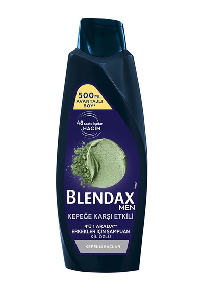 Blendax Erkek Kepeğe Karşı Etkili Şampuan 500 Ml 5 Adet