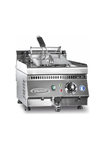 Pimak Elektrikli Musluklu 600 Snack Seri Set Üstü Model Fritöz 40 X 60 X 30 Cm