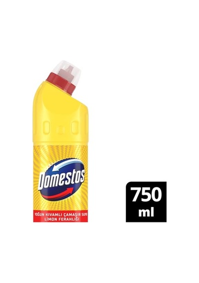 Domestos Limon Ferahlığı Mikrop Öldürücü Çamaşır Suyu 750 Ml