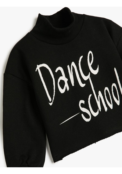 Koton Sweatshirt Dans Temalı Uzun Kollu Dik Yaka Şardonlu Siyah 4wkg10460ak 4WKG10460AK999 Siyah Koton Sweatshirt Dans Temalı Uzun Kollu Dik Yaka Şardonlu Siyah 4wkg10460ak 4WKG10460AK999 Siyah
