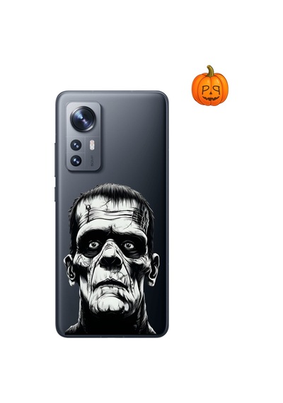 Dali Design Xiaomi Mi 12 Lite Uyumlu Şeffaf Kılıf Horror 6 Tasarımlı