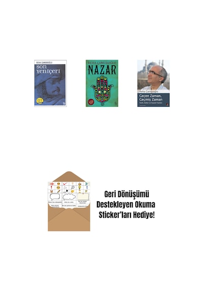 Son Yeniçeri Midi Boy + Nazar + Geçen Zaman, Geçmiş Zaman + Okuma Sticker'ları