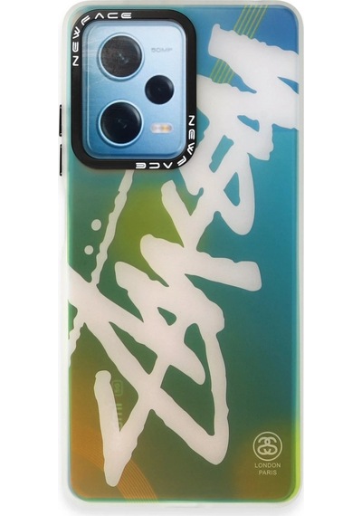 Newface - 304 - Xiaomi Redmi Note 12 4g Kılıf Estoril Desenli Kapak - Estoril - Matxzngz - - 2