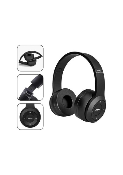 Kulak Üstü Bluetooth Kulaklık Yüksek Ses Kaliteli Ayarlanabilir - Lisinya