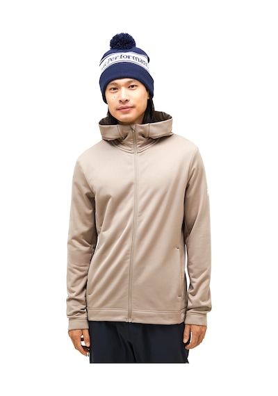 Peak Performance Rider Tech Zip Hood Erkek Bej Outdoor Polar G79554090 Bej