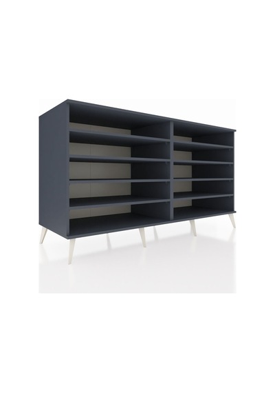 Kronos Konsol 8 Raflı 176x59x99 Antrasit-antrasit Antrasit-antrasit Kronos Konsol 8 Raflı 176x59x99 Antrasit-antrasit Antrasit-antrasit