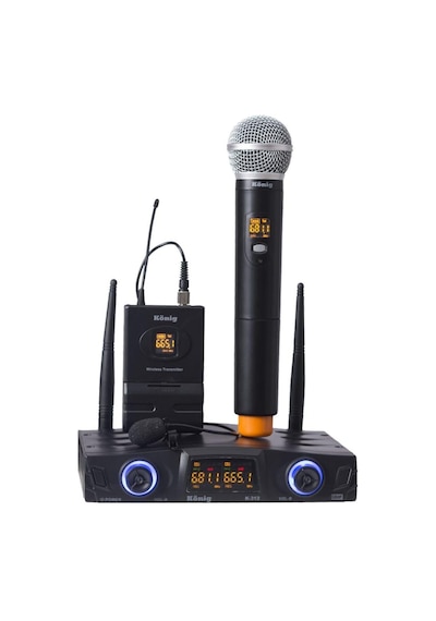 König K-312 El + Yaka 16 Kanal Uhf Telsiz Mikrofon