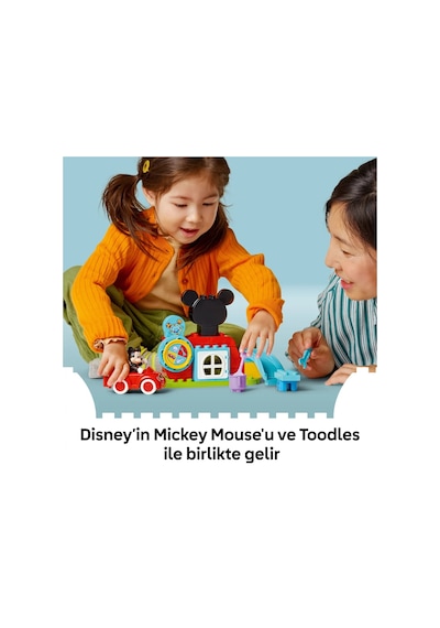 LEGO® DUPLO® | Disney Mickey Fare’nin Kulüp Evi ve Arabası 10454 - 2 Yaş ve Üzeri Çocuklar için Eğitici Oyuncak Yapım Seti (27 Parça) LEGO® DUPLO® | Disney Mickey Fare’nin Kulüp Evi ve Arabası 10454 - 2 Yaş ve Üzeri Çocuklar için Eğitici Oyuncak Yapım Seti (27 Parça)
