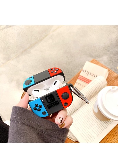 E2M Apple Uyumlu AirPods 3 KILIF NINTENDO MAVi