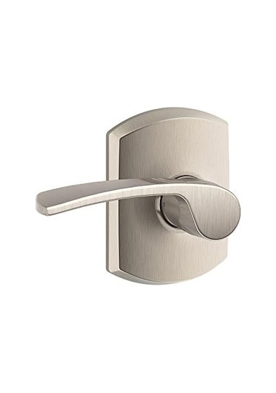 Lock Company F10mer619grw F10 Serisi Merano W Greenwich Rose Passage Kapı Lock Saten Nikel