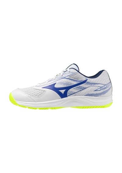Mizuno Break Shot 5 Ac Unisex Tenis Ayakkabısı Beyaz / Mavi Çok Renkli