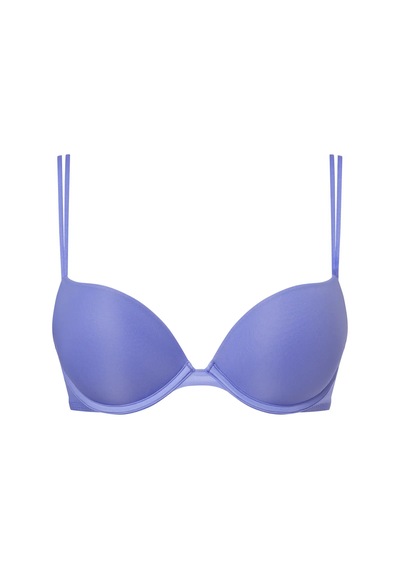Calvin Klein Push Up Plunge Kadın Mavi Sütyen