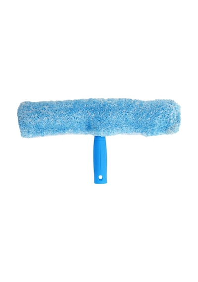 Metal Başlıklı Cam Çek Çek Camsil 45 Cm + 45 Cmpeluş Ve Aparatı + 50x50 Mikrofiber Cam Bezi + Aparat Renkli
